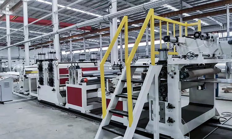 B1级防火板铝塑板生产线 